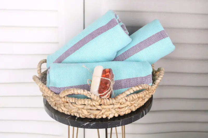 Cotton towel, Summer Gift Ideas, Turkish hand towel, Bachelor Party Gifts, Custom Bath Towel, Wedding Gift, 64x40 Cotton Chevron Towel, Summer Towel - 4