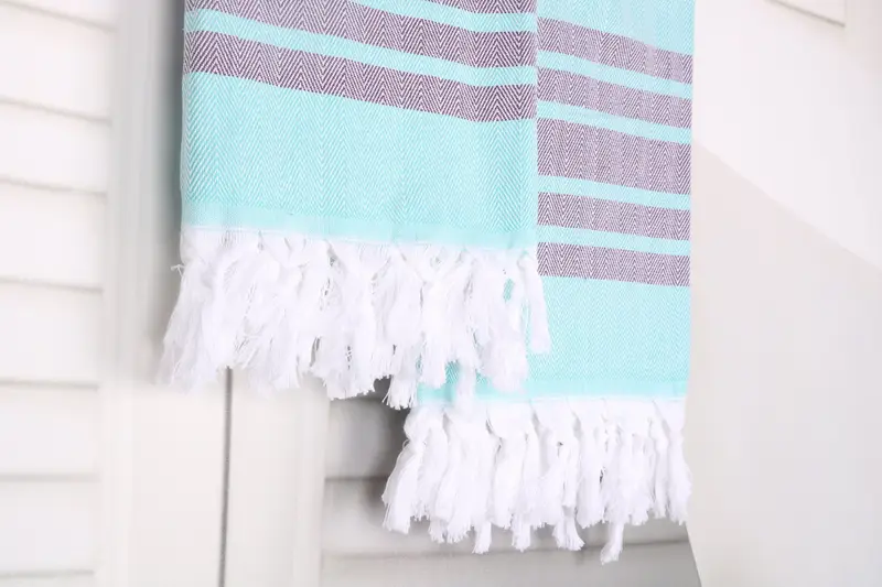 Cotton towel, Summer Gift Ideas, Turkish hand towel, Bachelor Party Gifts, Custom Bath Towel, Wedding Gift, 64x40 Cotton Chevron Towel, Summer Towel - 8