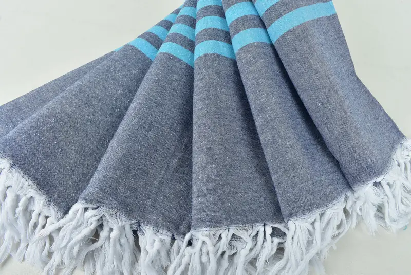 70x36 Cotton Striped Towel, Home Decor Gifts, Mother Of The Groom Gift, Best Friend Gift, Housewarming Gift, Personalized Bridesmaid Gift - 4