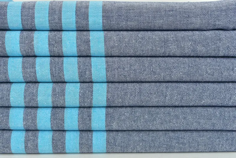 70x36 Cotton Striped Towel, Home Decor Gifts, Mother Of The Groom Gift, Best Friend Gift, Housewarming Gift, Personalized Bridesmaid Gift - 2