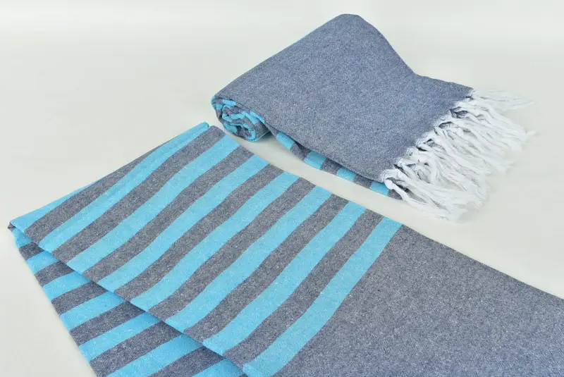 70x36 Cotton Striped Towel, Home Decor Gifts, Mother Of The Groom Gift, Best Friend Gift, Housewarming Gift, Personalized Bridesmaid Gift - 7