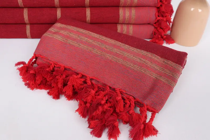 Hochzeitsbevorzugungen, sandresistente Peshtemal, Bachelorette Party Geschenke Brautjungfern, 68x40 Baumwollstreifentuch, personalisiertes Handtuch, Geschenkbox Handtuch - 4