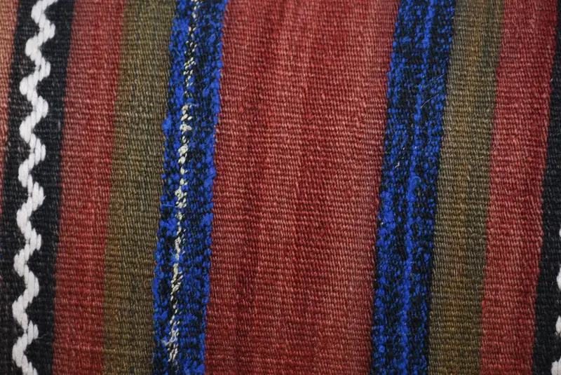 16x48 Red Pillow Sham, Antique Pillows, Aesthetic Pillow, Kilim Pillow Cover, Muted Cushion Case, Pillow Case, Kilim Cushion Sham - 3