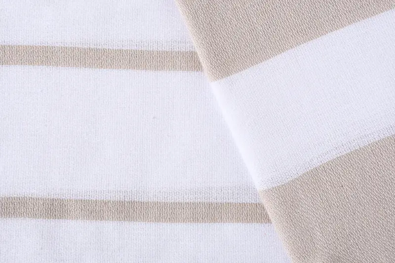 Boyfriend Christmas Gift, Gym Towel, Sand-resistant towel, 70x40 Cotton Striped Towel, Luxury towel, Turkish Bath Towel USA, Absorbent towel - 5