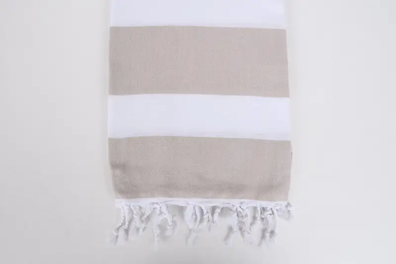 Boyfriend Christmas Gift, Gym Towel, Sand-resistant towel, 70x40 Cotton Striped Towel, Luxury towel, Turkish Bath Towel USA, Absorbent towel - 3