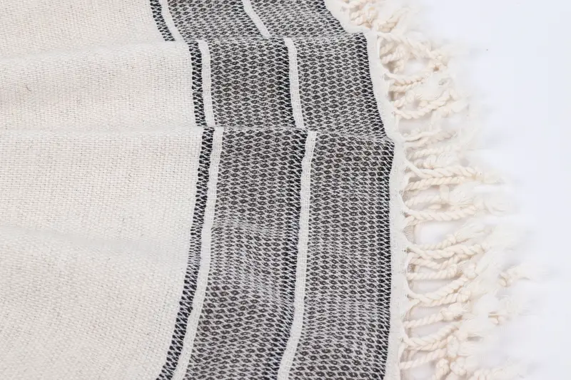 Bridesmaid Gift Towel, Beach Towel Bulk, Monogram Turkish Towel, Personalized Turkish Beach Towel, 70x36 Linen Striped Towel, Gift For Coworker - 8