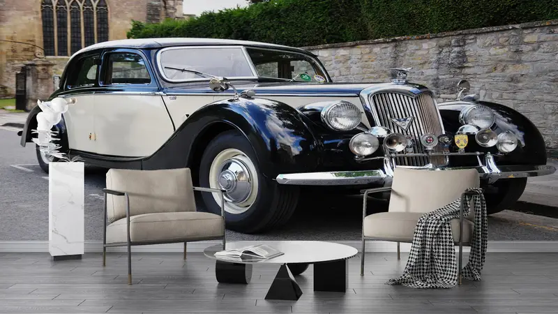 Custom Wall Paper,3d Wall Paper,Office Wall Painting,Garage Wall Poster,Modern Wall Paper,Classic Car Wall Mural, - 6