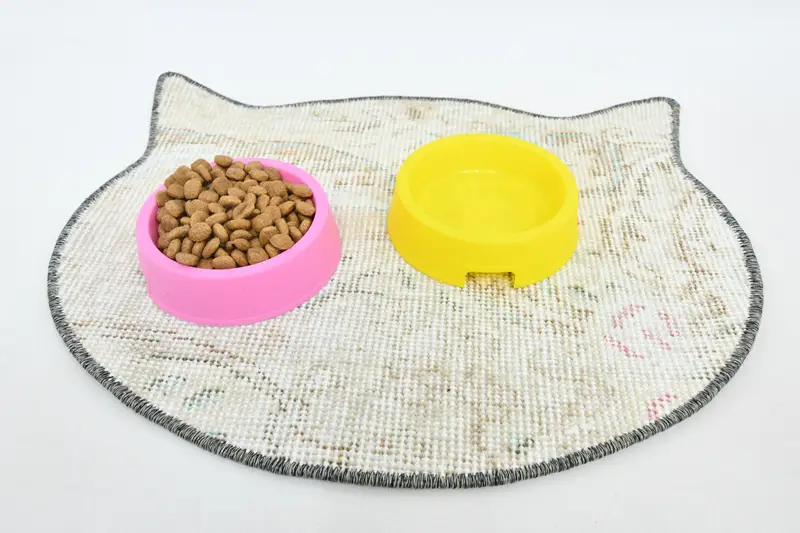 Orta Bej ve Bronz Pamuklu Köpük Dolgulu Evcil Hayvan Matı, Evcil Hayvan Yastığı