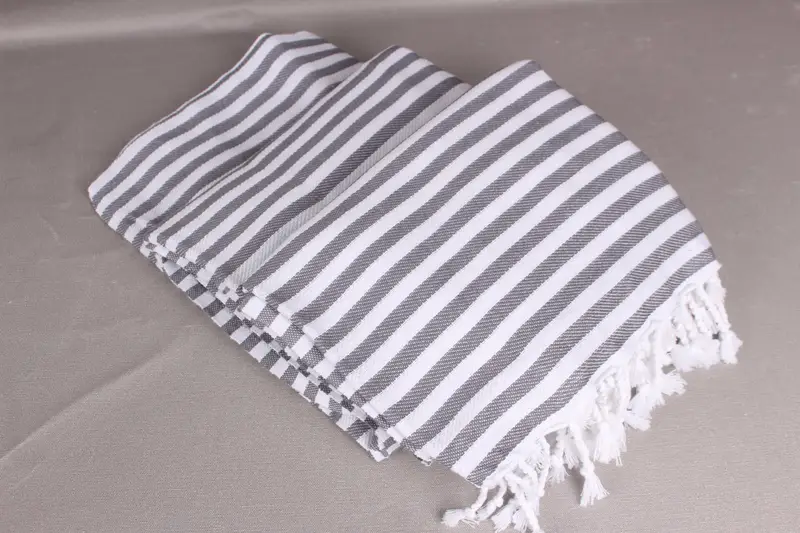 Decorative Blanket, Beach Bachelorette Party Decorations, Woven Blanket, Wedding Favors, 104x76 Cotton Striped Towel, Gift For Boyfriend - 7