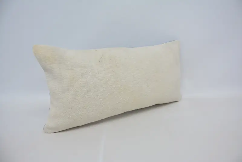Boho Pillow, Interior Designer Pillow, Boho Pillow Sham Cover, 12x24 Beige Pillow Sham, Handmade Cushion Cover, Pillow Sham, Farmhouse Pillow Cover - 3