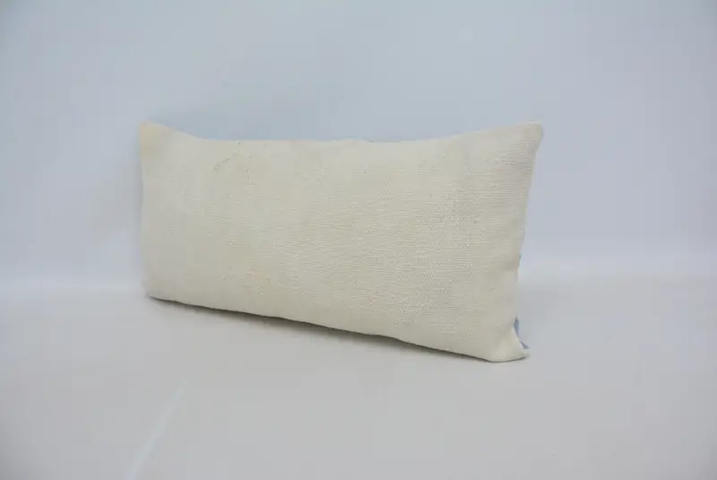 Boho Pillow, Interior Designer Pillow, Boho Pillow Sham Cover, 12x24 Beige Pillow Sham, Handmade Cushion Cover, Pillow Sham, Farmhouse Pillow Cover - 4