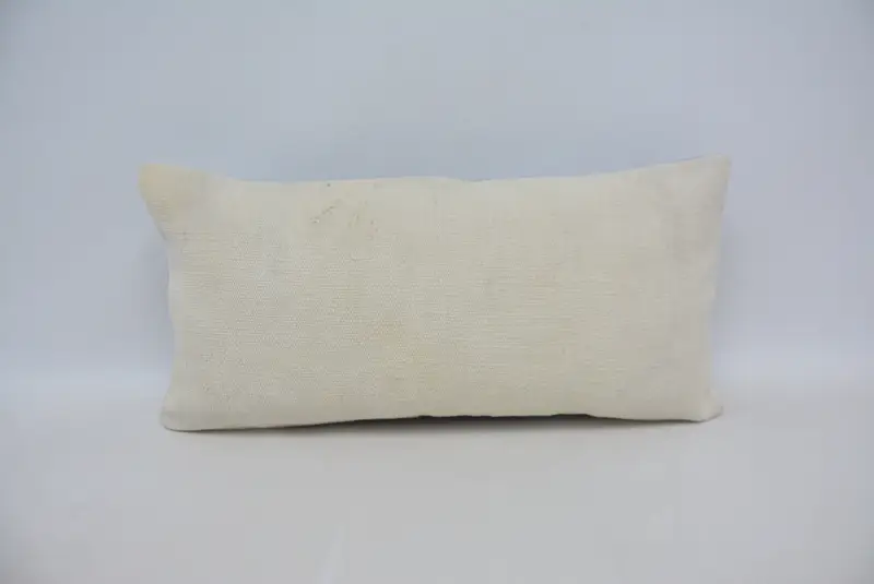 Boho Pillow, Interior Designer Pillow, Boho Pillow Sham Cover, 12x24 Beige Pillow Sham, Handmade Cushion Cover, Pillow Sham, Farmhouse Pillow Cover - 1