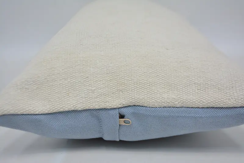 Boho Pillow, Interior Designer Pillow, Boho Pillow Sham Cover, 12x24 Beige Pillow Sham, Handmade Cushion Cover, Pillow Sham, Farmhouse Pillow Cover - 5