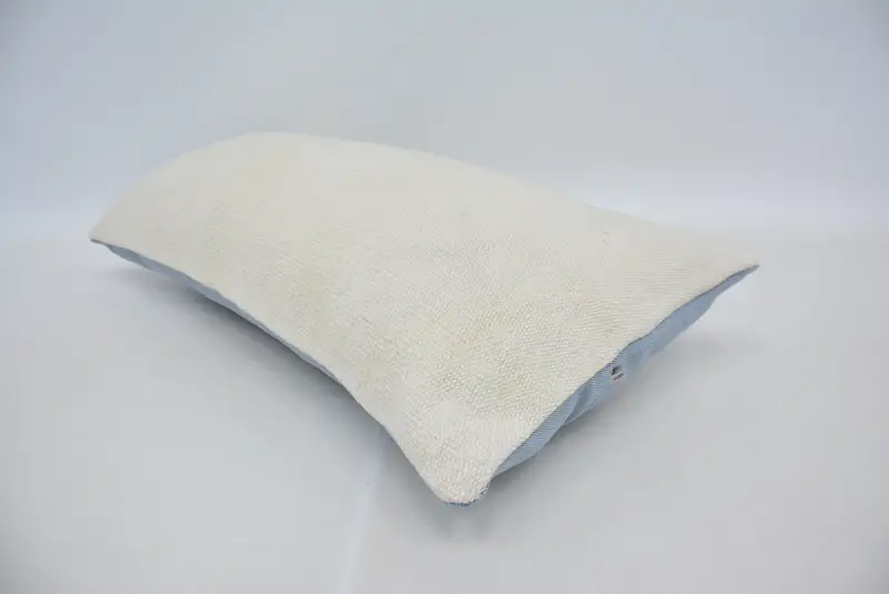 Boho Pillow, Interior Designer Pillow, Boho Pillow Sham Cover, 12x24 Beige Pillow Sham, Handmade Cushion Cover, Pillow Sham, Farmhouse Pillow Cover - 6