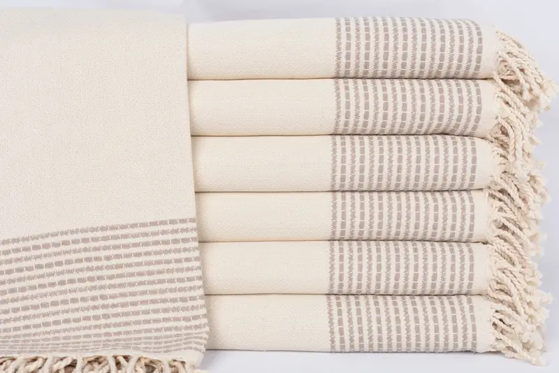 70x36 Cotton Striped Towel, Lightweight Turkish towel, Bridesmaid Gift Towel, Turkish hand towel, Custom Wedding Towel, Valentines Day Gift For Him