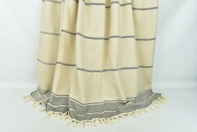 104x96 Cotton Striped Towel, Spooky Bachelorette Party, Custom Blanket, Christmas Gift, Bachelorette Party Favors, Boho Throw Blankets - 8