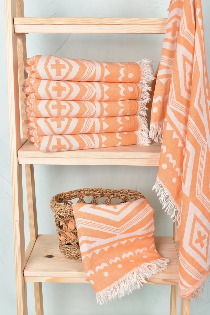 Personalized Home Gift Wedding, Wedding Favors, Lightweight Turkish towel, Gift Boxes Towel, 70x36 Cotton Plus Design Towel, Absorbent Turkish towel - 4