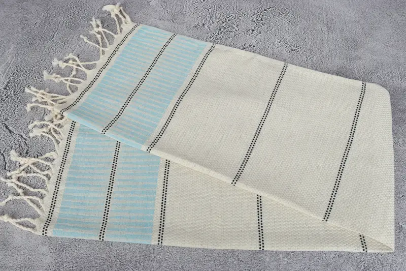Small Bath Towels, Personalized Gifts, Personalized Gift, Personalized Gift For Her, 40x20 Linen Striped Towel, Bachelorette Party Gifts For Bride - 6