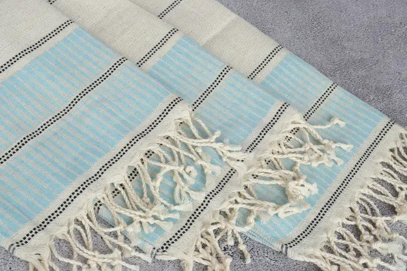 Small Bath Towels, Personalized Gifts, Personalized Gift, Personalized Gift For Her, 40x20 Linen Striped Towel, Bachelorette Party Gifts For Bride - 5