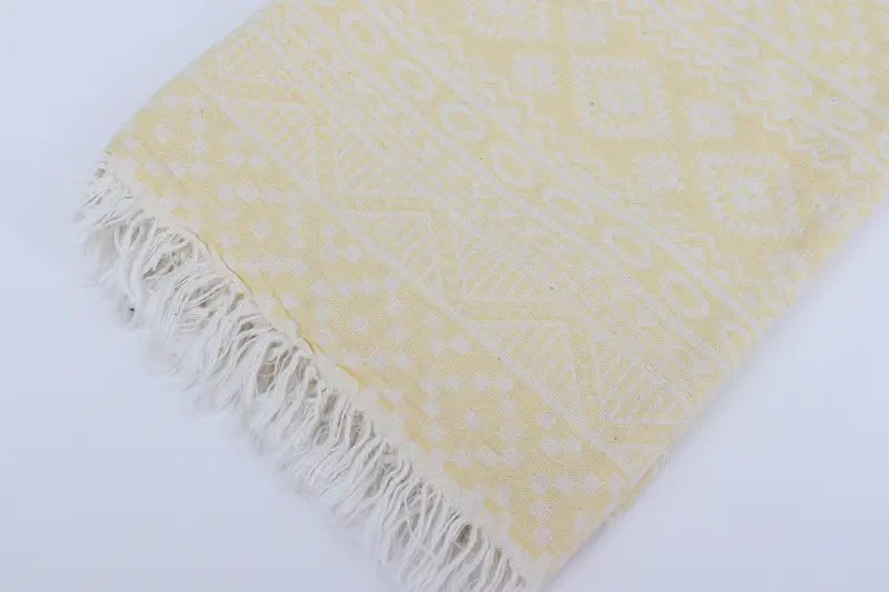 Bridesmaid Gift Towel, Turkish Towel USA, Quick-dry towel, Organic Towel, Handmade Turkish Towel, 68x36 Cotton Geometric Towel, House Warming Gift - 8