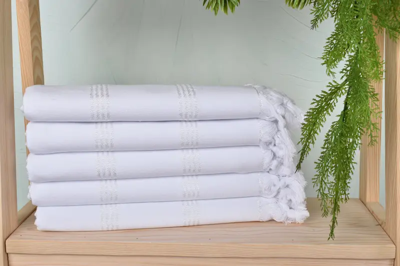 Beach Towel Bulk, Bachelor Bachelorette Party Favors, Monogram Turkish Towel, Wedding Hand Made Gift, Embroidery Towels, 70x40 Cotton Striped Towel - 2