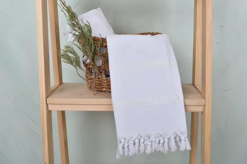 Beach Towel Bulk, Bachelor Bachelorette Party Favors, Monogram Turkish Towel, Wedding Hand Made Gift, Embroidery Towels, 70x40 Cotton Striped Towel - 4