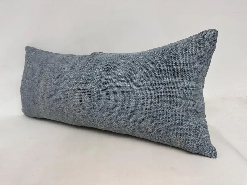 Ethnical Kilim Rug Pillow, Farmhouse Pillow, Throw Kilim Pillow, Square Throw Pillow Cover, Boho Pillow Sham Cover, Pillow, 16x36 Gray Pillow Case - 4