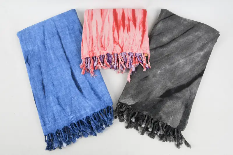 Valentines Day Gift Idea, 68x38 Cotton Tie Dye Towel, Bath towel, Luxury towel, Bridesmaid Gift, Spa Towel, Sand-free peshtemal towel for the beach - 8