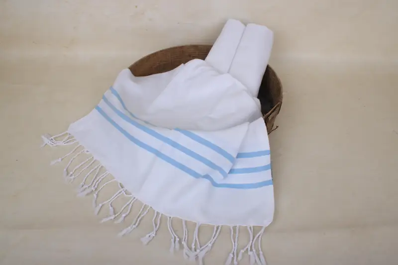 Wedding Favors, 40x18 Cotton Striped Towel, Bathroom Towels, Summer Towel, Custom Hand Towel, Summer Gift, Gift For Her, Personalized Turkish Towel - 5
