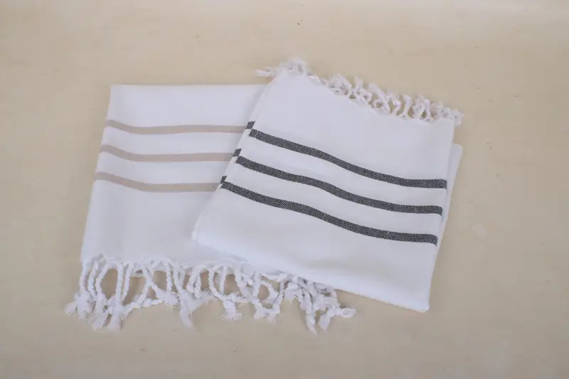 Wedding Favors, 40x18 Cotton Striped Towel, Bathroom Towels, Summer Towel, Custom Hand Towel, Summer Gift, Gift For Her, Personalized Turkish Towel - 1