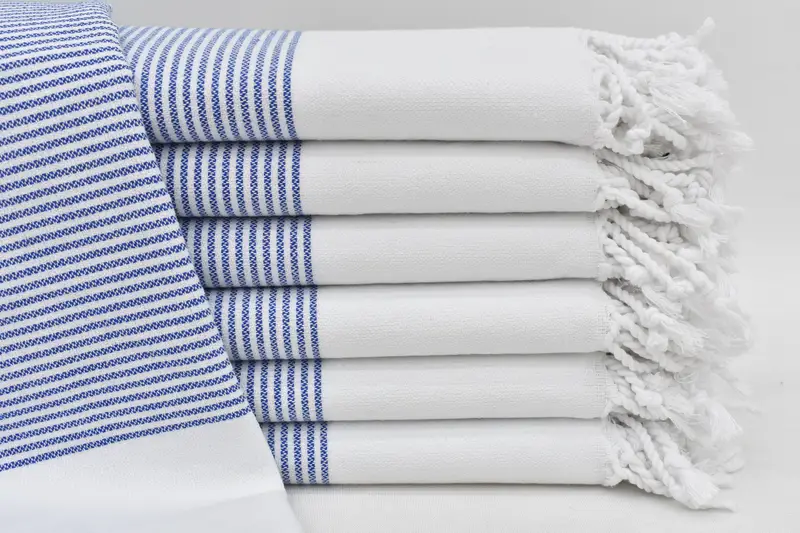 40x18 Cotton Striped Towel, Personalized Gift, Turkish Hand Towel, Handmade Gift, Personalized Dish Towel, Beach Bachelorette Party Decorations - 2