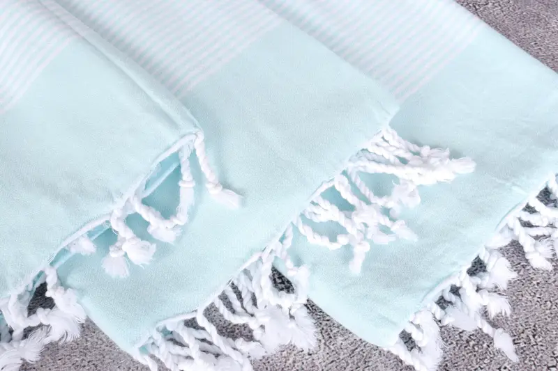 Personalized Bridesmaid Gift, Cotton towel, Luxury towel, 70x40 Cotton Striped Towel, Best Friend Wedding Gift, Bridal Shower Gifts, Spa Towel - 5