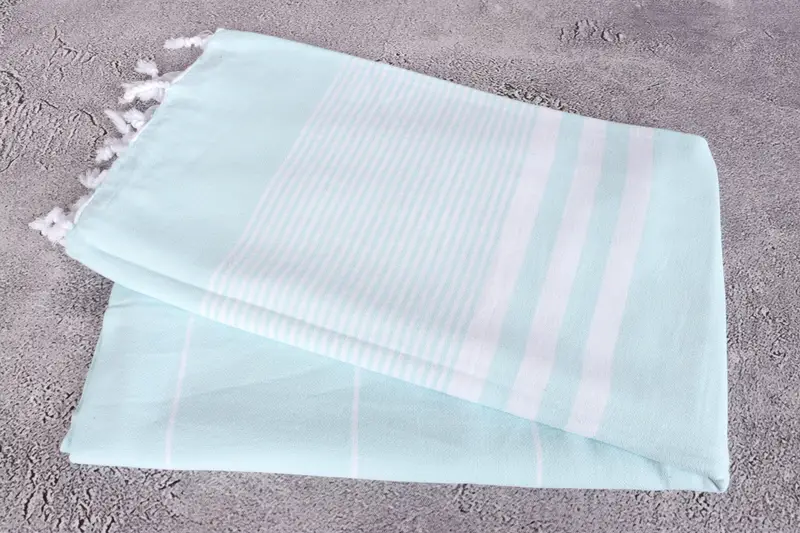 Personalized Bridesmaid Gift, Cotton towel, Luxury towel, 70x40 Cotton Striped Towel, Best Friend Wedding Gift, Bridal Shower Gifts, Spa Towel - 6