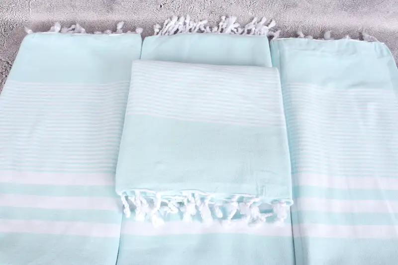 Personalized Bridesmaid Gift, Cotton towel, Luxury towel, 70x40 Cotton Striped Towel, Best Friend Wedding Gift, Bridal Shower Gifts, Spa Towel - 4