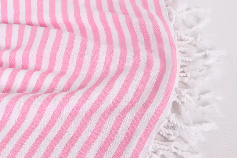 104x76 Cotton Striped Towel, First Wedding Anniversary Gift, Personalised Gift, Bedspread, Monogram Blanket, Family Gift Basket, Custom Blanket - 8