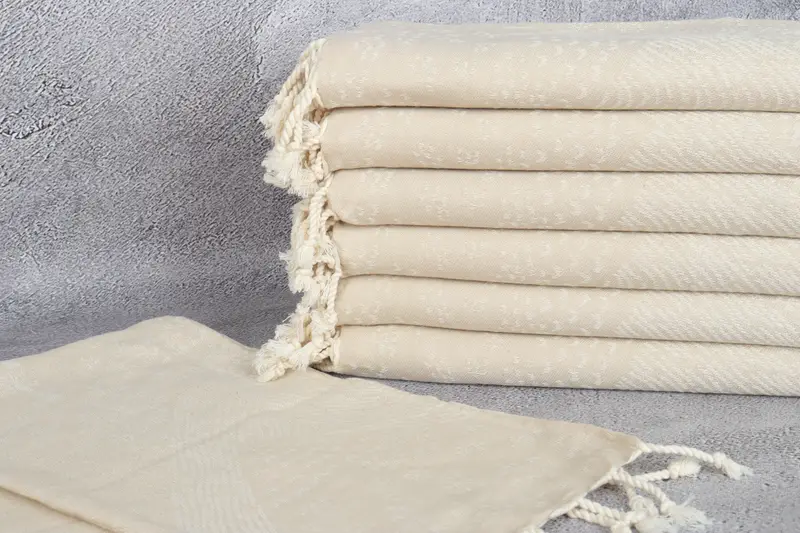 Turkish Towel Hand Towel, 36x18 Cotton Mountain Design Towel, Beach Wedding Favor, Valentines Day Gift, Bathroom Towels, Monogram Kitchen Towel - 3