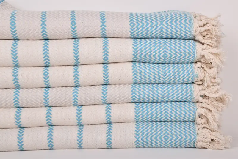 80x40 Baumwolldiamanttuch, weiches Handtuch, Geschenk für ihn, türkisches Handtuch, sandfreies Peshtemal-Handtuch für den Strand, Freundes Weihnachtsgeschenk - 2