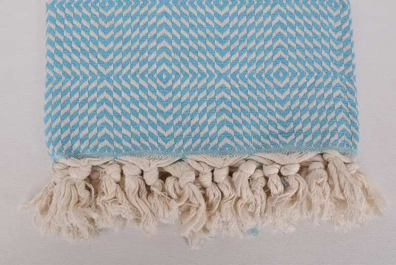 80x40 Baumwolldiamanttuch, weiches Handtuch, Geschenk für ihn, türkisches Handtuch, sandfreies Peshtemal-Handtuch für den Strand, Freundes Weihnachtsgeschenk - 3