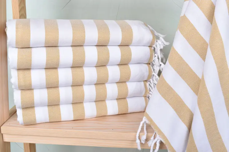 Monogram Beach Towel, Thin towel, Valentines Day Gift Idea, 68x36 Cotton Striped Towel, Luxury Turkish beach towel with fringe, Bath towel - 1