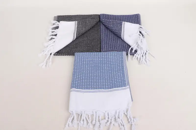 Monogram Hand Towel, Best Friend Wedding Gift, Turkish Tea Towel, Custom Hand Towel, 32x16 Cotton Striped Towel, Wedding Gift Ideas, Holiday Towel - 4