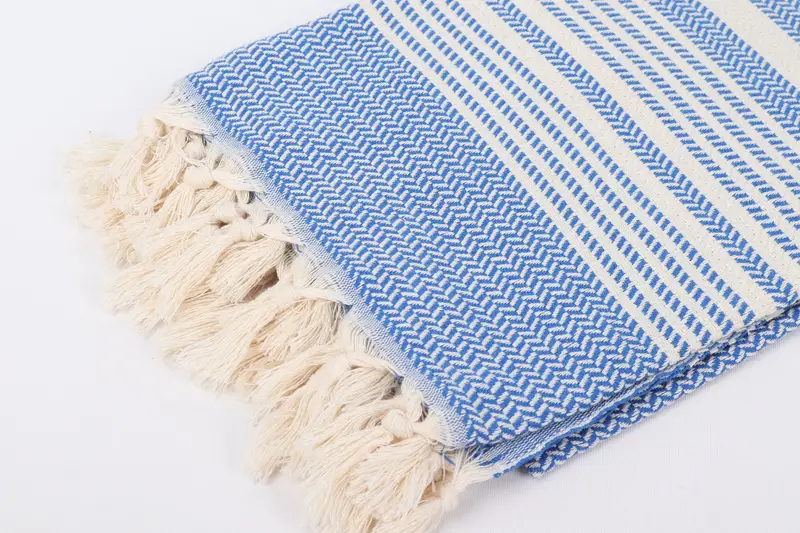 Custom Towel, Best Friend Christmas Gift, Monogrammed Beach Towel, Antibacterial Turkish peshtemal towel, 70x40 Cotton Striped Towel, Gifts For Him - 7