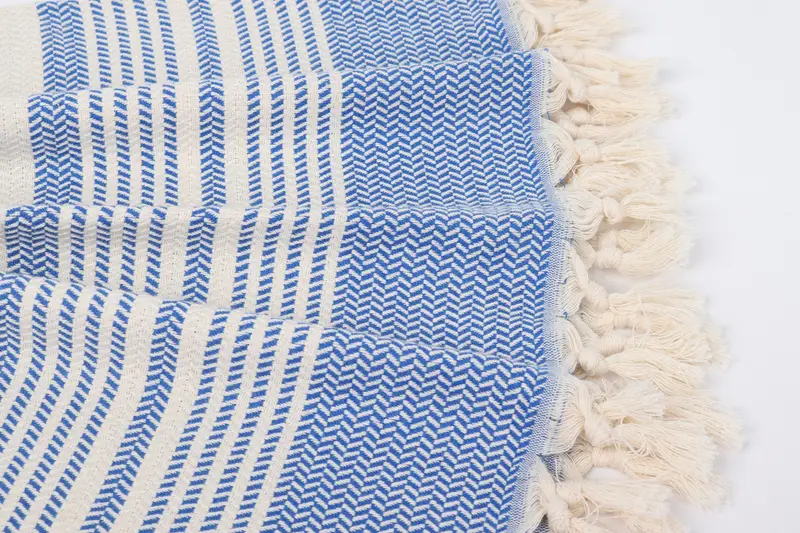 Custom Towel, Best Friend Christmas Gift, Monogrammed Beach Towel, Antibacterial Turkish peshtemal towel, 70x40 Cotton Striped Towel, Gifts For Him - 8