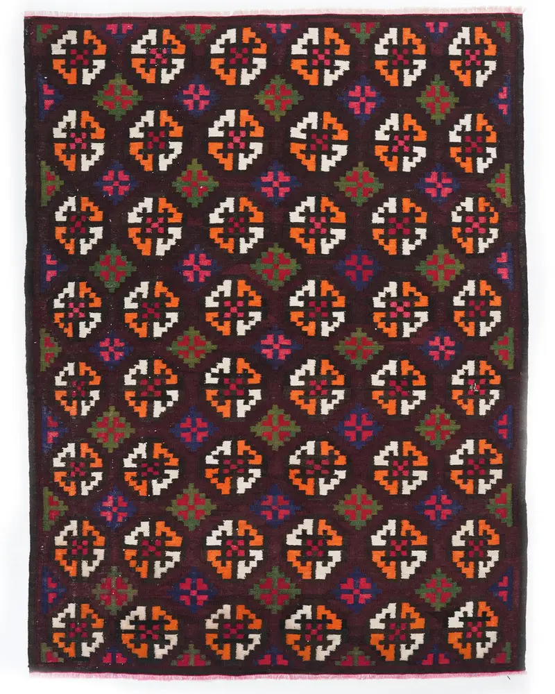 Kırmızı Halı, 5,9x7,9 ft Canlı Yaşam Alanı İlavesi