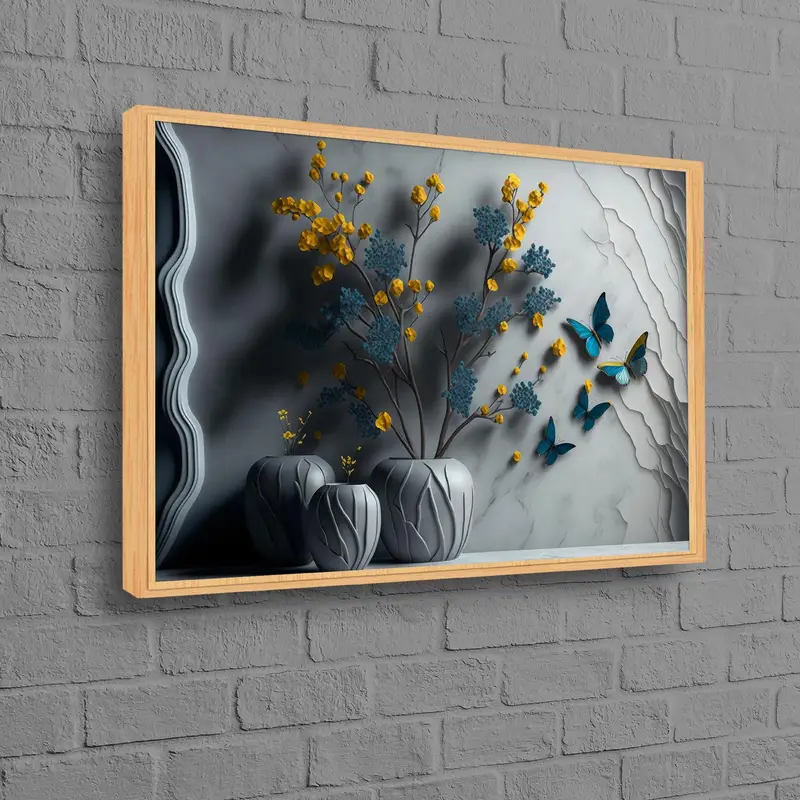 Lienzo abstracto de lujo moderno: eleva tu espacio con arte moderno