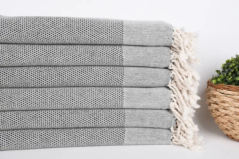 70x40 Cotton Geometric Towel, Personalized Turkish Towel, Girls Weekend Getaways Gifts, Wedding Favors, Christmas Gift, Lightweight Turkish towel - 2