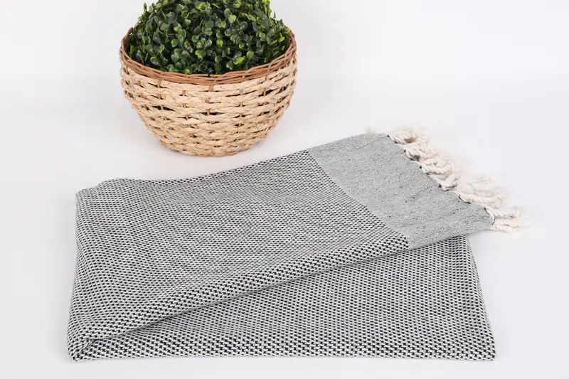 70x40 Cotton Geometric Towel, Personalized Turkish Towel, Girls Weekend Getaways Gifts, Wedding Favors, Christmas Gift, Lightweight Turkish towel - 4