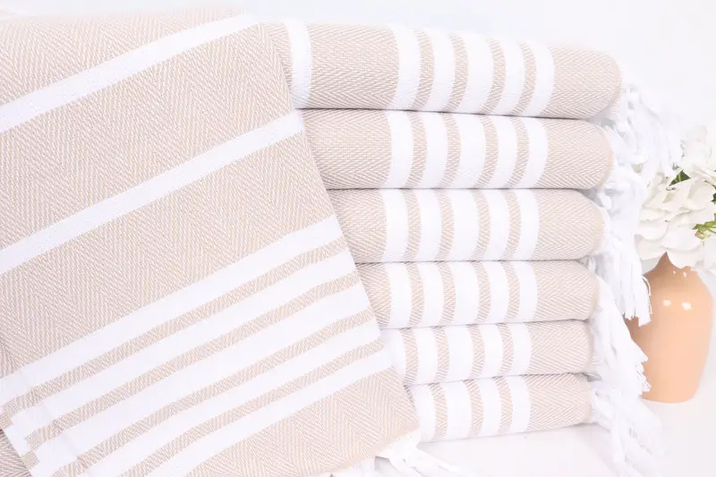 Wedding Favors, Monogrammed Hand Towel, Bridal Shower Gift, Personalized Gifts, Spa Towel, 40x20 Cotton Zig zag Towel, Bridesmaid Gifts Personalized - 1