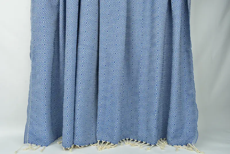 Gift Boxes Towel, Wedding Anniversary Gift, Soft towel, 70x40 Cotton Zigzag Diamond Towel, Bachelor Towel, Bridal Shower Gift, Turkish hand towel - 8