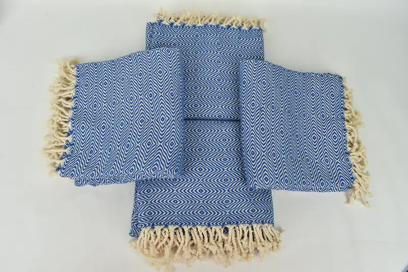 Gift Boxes Towel, Wedding Anniversary Gift, Soft towel, 70x40 Cotton Zigzag Diamond Towel, Bachelor Towel, Bridal Shower Gift, Turkish hand towel - 6