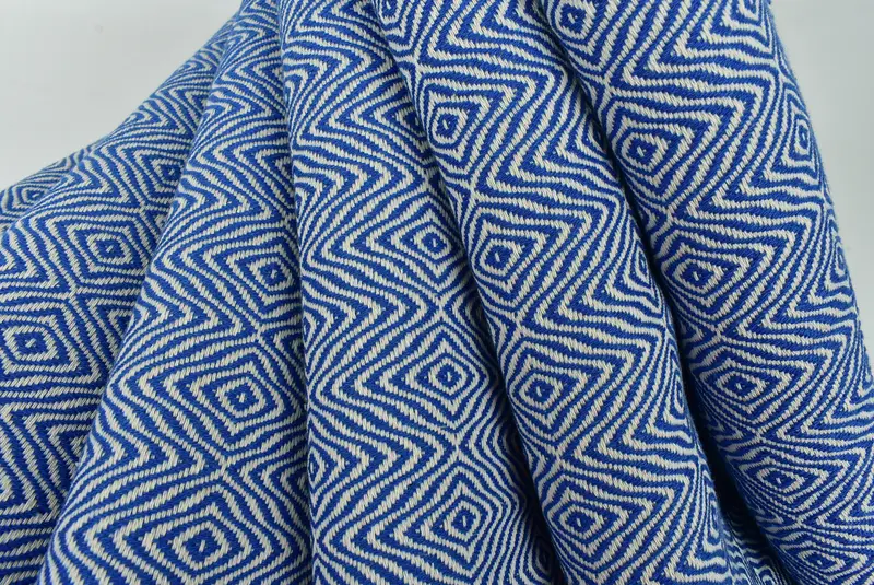 Gift Boxes Towel, Wedding Anniversary Gift, Soft towel, 70x40 Cotton Zigzag Diamond Towel, Bachelor Towel, Bridal Shower Gift, Turkish hand towel - 5